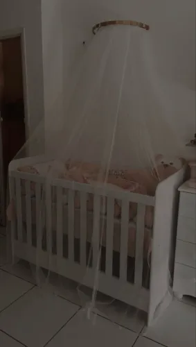Dossel e véu de berço