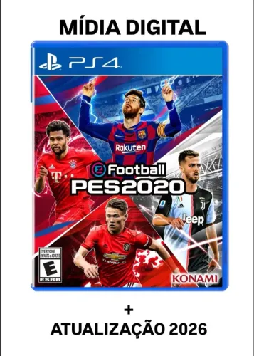 Pes 2020 - Ps4 - Ps5 + Atualização atual 2026
