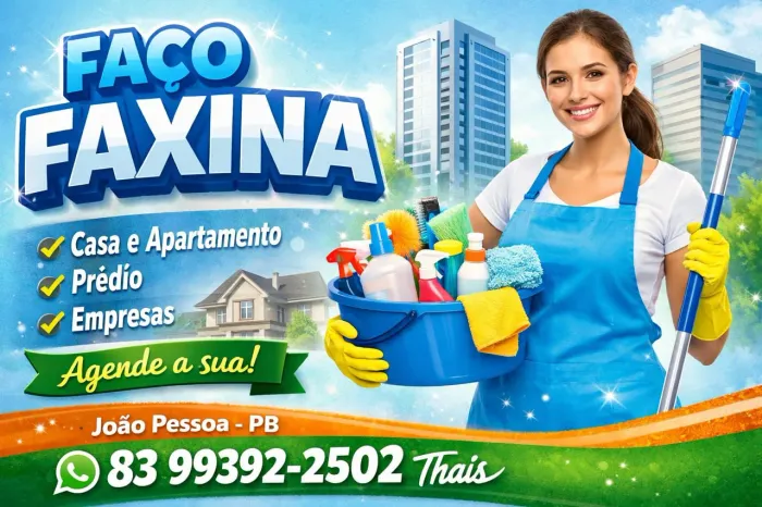 Faxina da Thais 