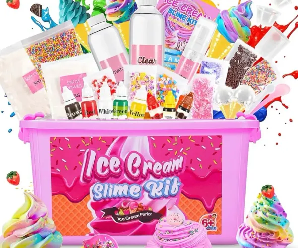 Kit Para Fazer Slime, 44pçs