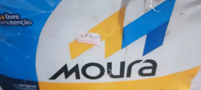 Bateria 60A ,Moura nova usada por 2 meses vendi o carro