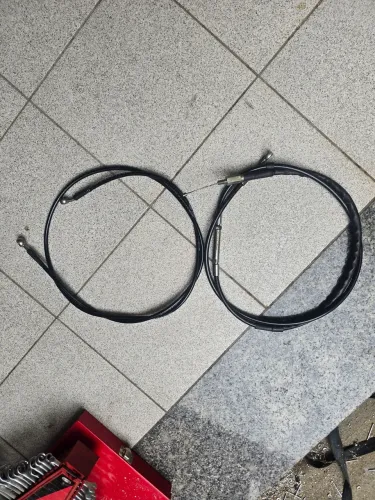 Cabos de embreagem e freio harley Davidson para guidão de 14"