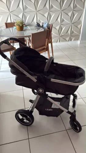 Carrinho + bebê conforto litet 