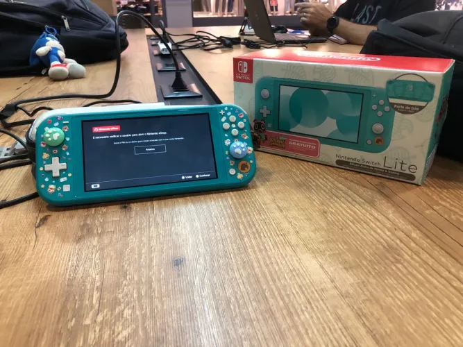 Nintendo Switch Edição animal Crossing