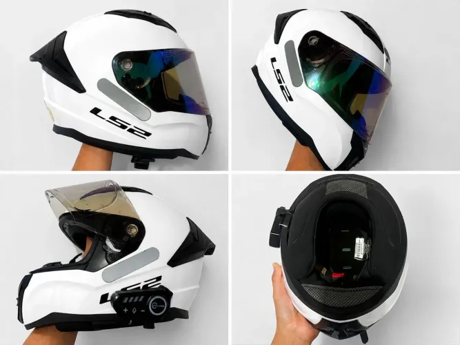 Capacete LS2 Branco