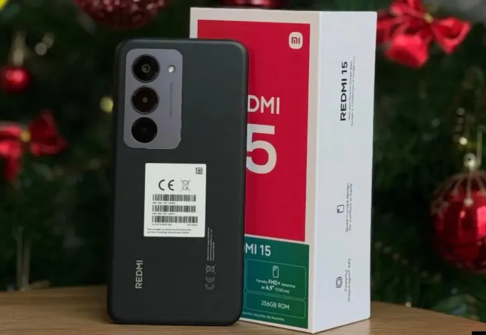 REDMI 15 128/6 -- Celular Novo Original com Garantia Atendimento Rápido Loja Física