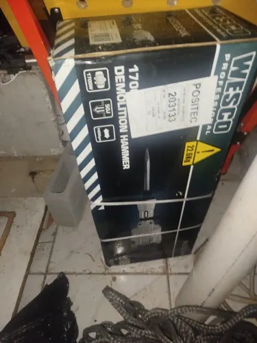 Martelo demolidor Wesco NOVO