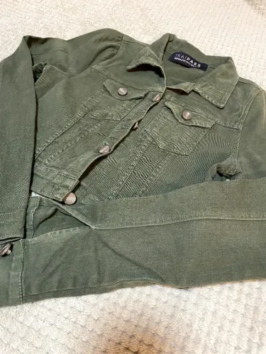 Jaqueta Jeans Verde