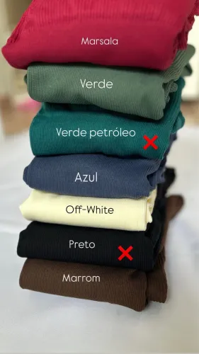 Macacão canelado premium