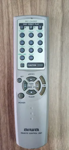 Controle Remoto Original Aiwa RC-ZAS02