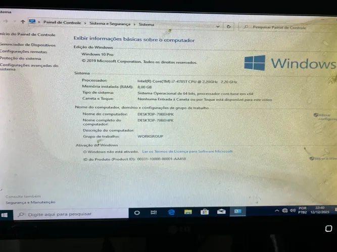 Vende-se Mini CPU i7 
