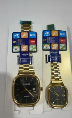 Relógio masculino e feminino Casio