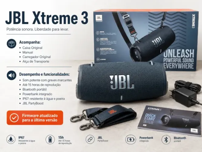 JBL Extreme 3 Atualizada 2026