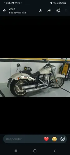 Fat boy 2018 com 7.000 km