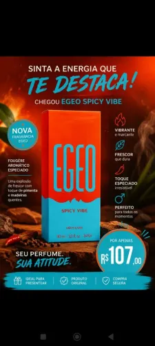 Vendo Egeo Boticário