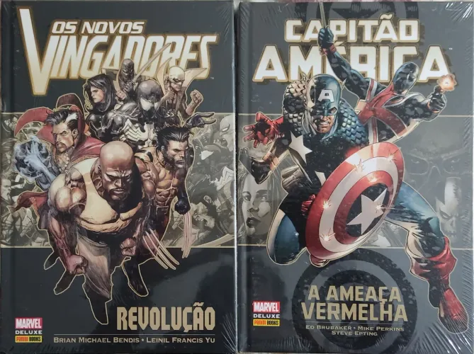 Marvel Deluxe Os Novos Vingadores e Capitão América