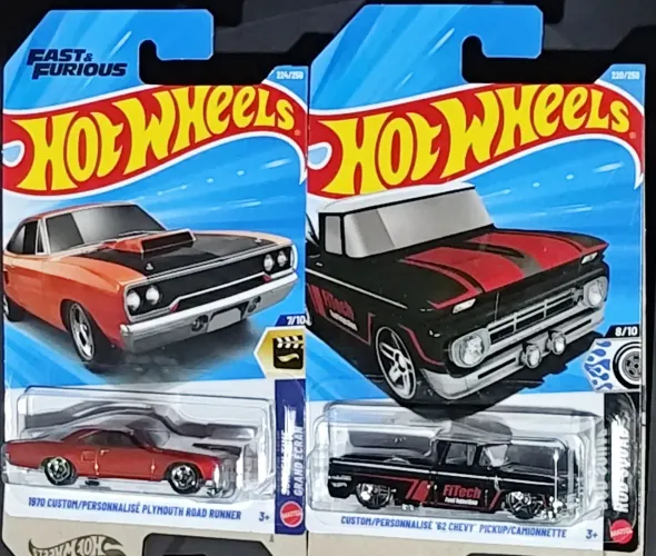 Hot Wheels - 4 MAINLINEs