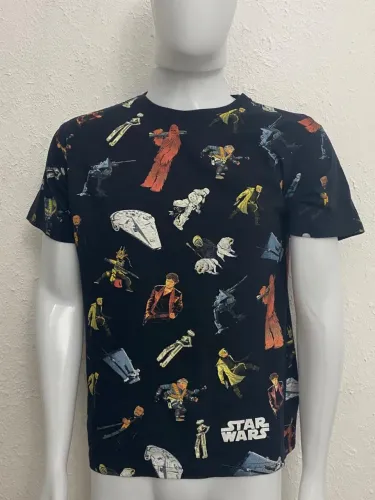 Camiseta Star Wars Tamanho P Estampada Bom Estado