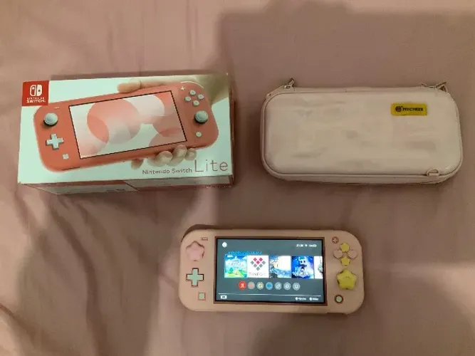 Nintendo Switch Lite desbloqueado 256gb