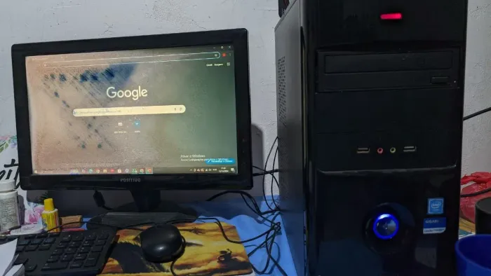Computador em FSA Completo Intel + Monitor Positivo <br>Descrição: