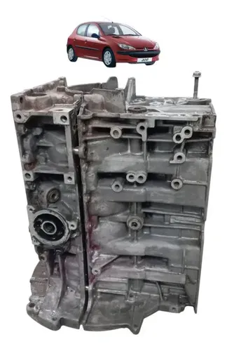 Bloco Motor Citroen C3 Peugeot 206 207 1.4 Fex C/furo