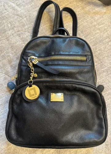 Mochila em couro original Luz da Lua