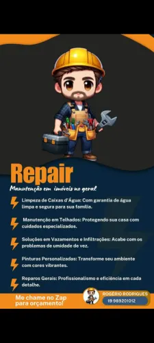 Faz-Tudo Residencial | Reparos e Manutenção em Geral
