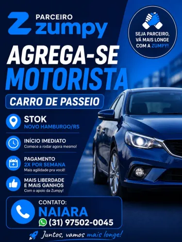 Motorista carro de passeio