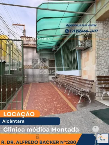 Clinica Médica pronta para locação em Alcântara - São Gonçalo - RJ