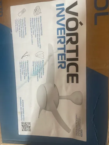 Ventilador de teto ventisol novo