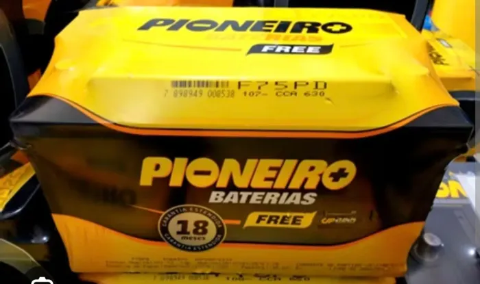 BATERIAS PIONEIRO 75 Ah | 18 MESES DE GARANTIA