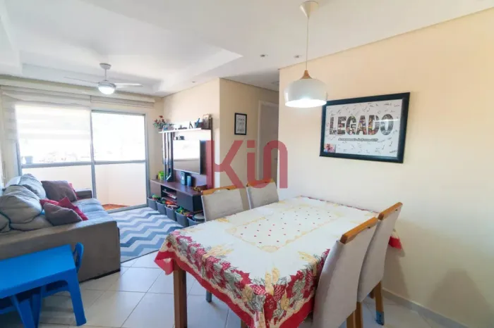 Apartamento à venda em São Paulo-SP, Vila Guarani (zona Sul) - 3 quartos, 2 banheiros, 1 v