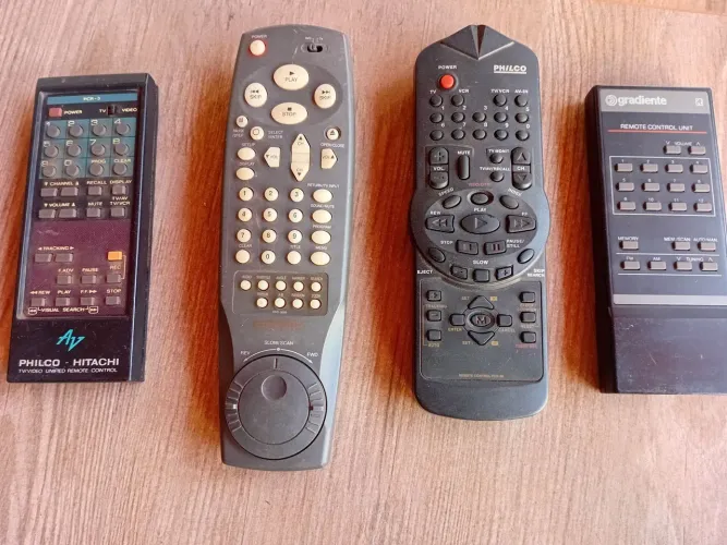 Controles Remotos de TVs antigas