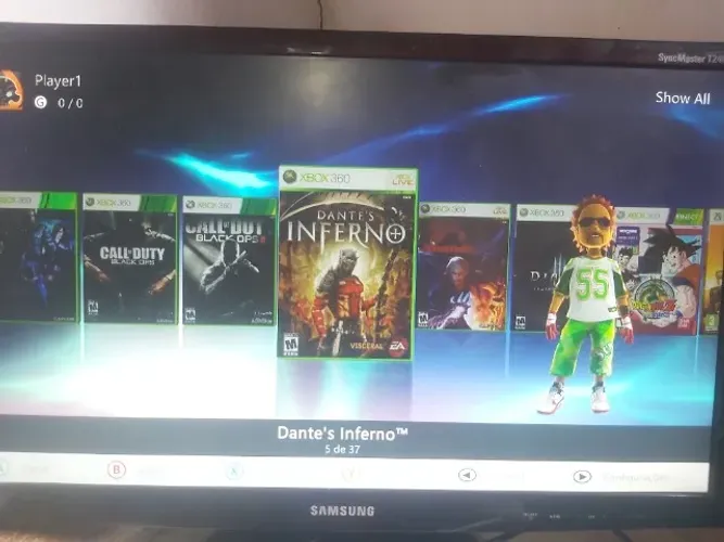 Xbox 360 super slim destravado LTU2 + RGH 3.0 + 1 controle + HD 500GB +kinect
