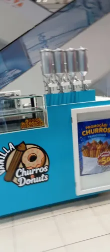 Passo quiosque de Churros no Shopping Center Lapa