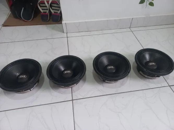 Autofalantes 8 polegadas 250 rms