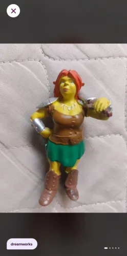 Bonecos Shrek- Fiona Ogra Miniatura
