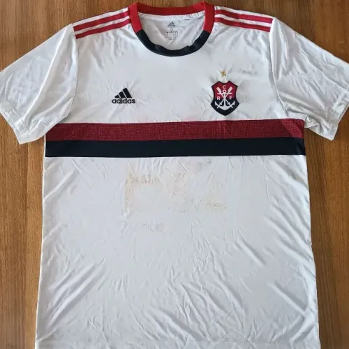 Camisa Original 2019 Flamengo Regatas Branca Tamanho G Adidas
