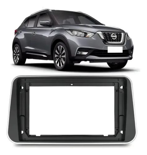 Moldura Multimidia 9 Polegadas Nissan Kicks 2016 A 2021