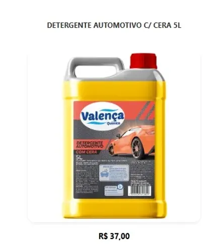 DETERGENTE AUTOMOTIVO C/ CERA 5L