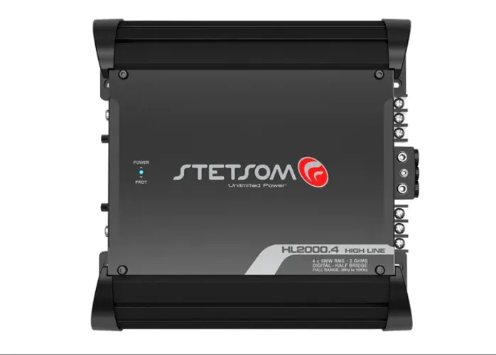 Módulo amplificador Stetsom HL2000 4 canais Digital - Novo 1 ano de garantia - High Line