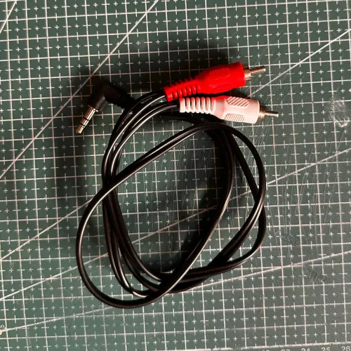 Cabo p2 RCA 1 metro