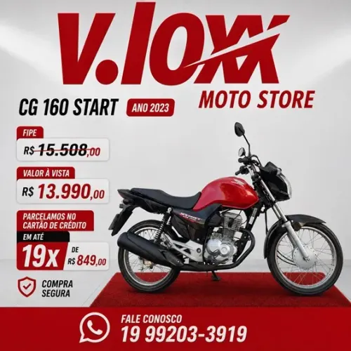 HONDA CG 160 START ES 2022/2023