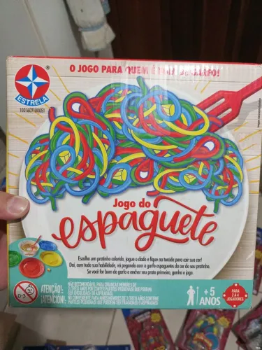 Jogo Espaguete Estrela 