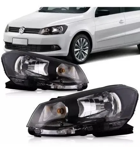 Par Farol Foco Simples Gol Saveiro Voyage G6 2013 2014 2016