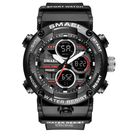 Relógio Masculino Smael G-Shock - Preto