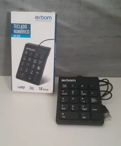 Teclado numérico novo.