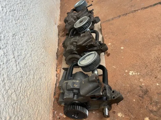 Bomba de óleo dupla para motor CAT 3306