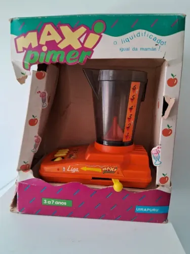 Brinquedo Antigo Liquidificador Maxi Pimer Uirapuru Anos 80