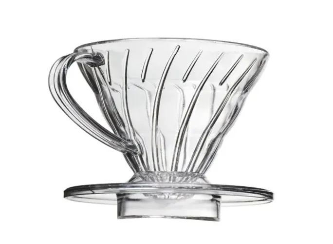 Suporte Coador Dripper Café Trasparente Estilo Hario V60 01